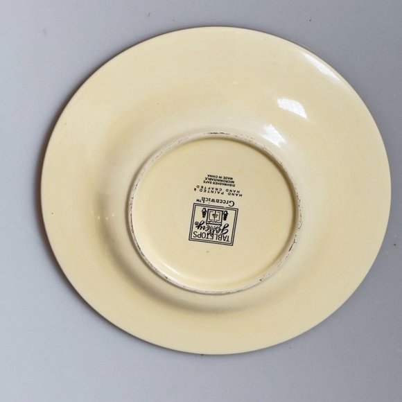 Dinner Desert/ Bread Plate Place Setting TABLETOPS GALLERY GREENWICH Green Folia - Picture 5 of 5